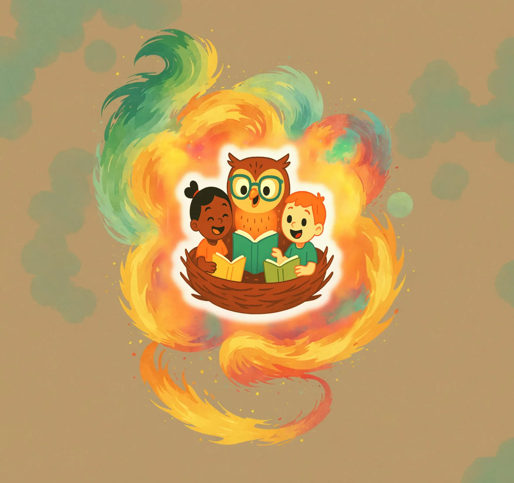 The Reading Roost Logo